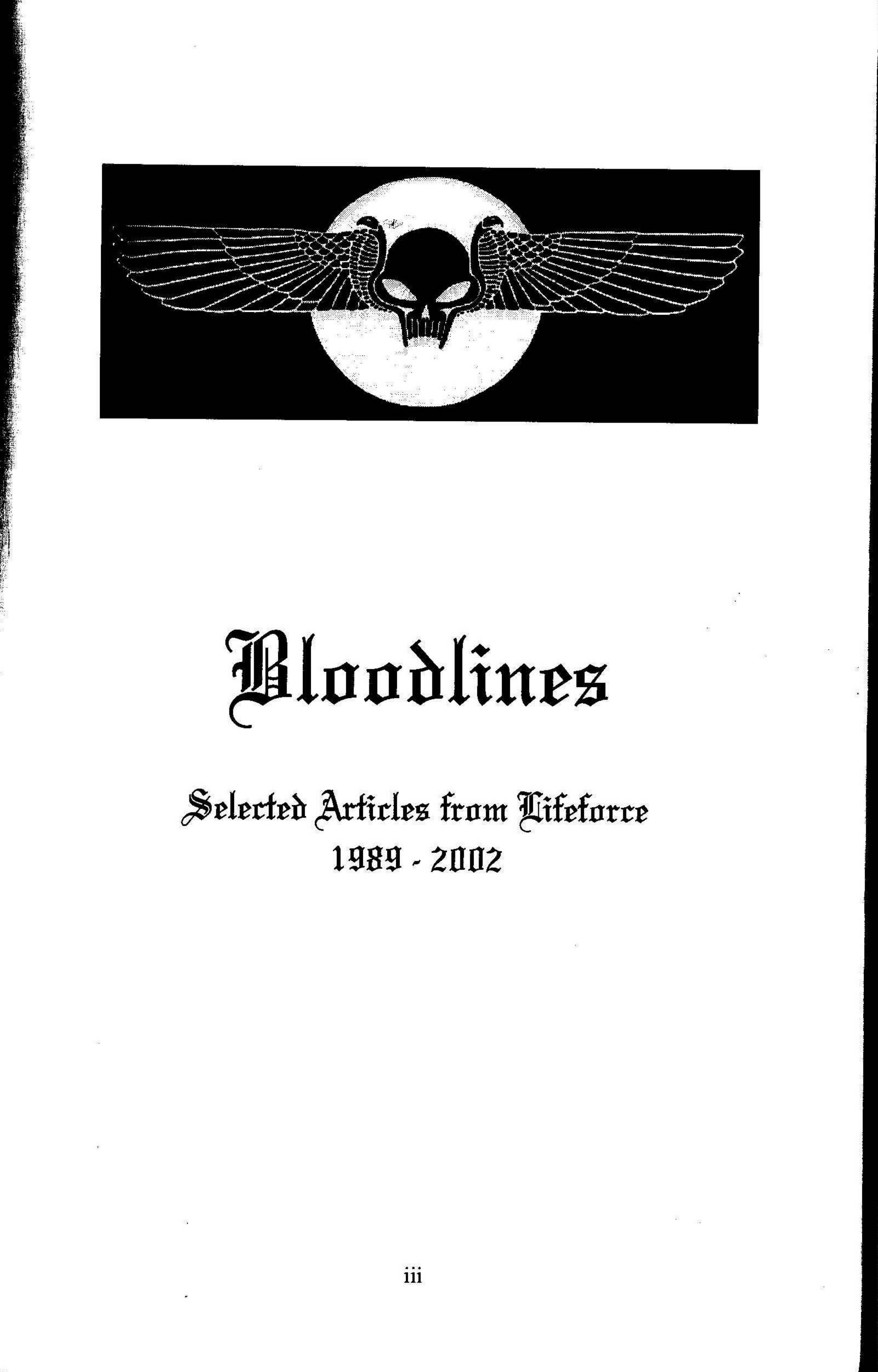 Bloodlines cover