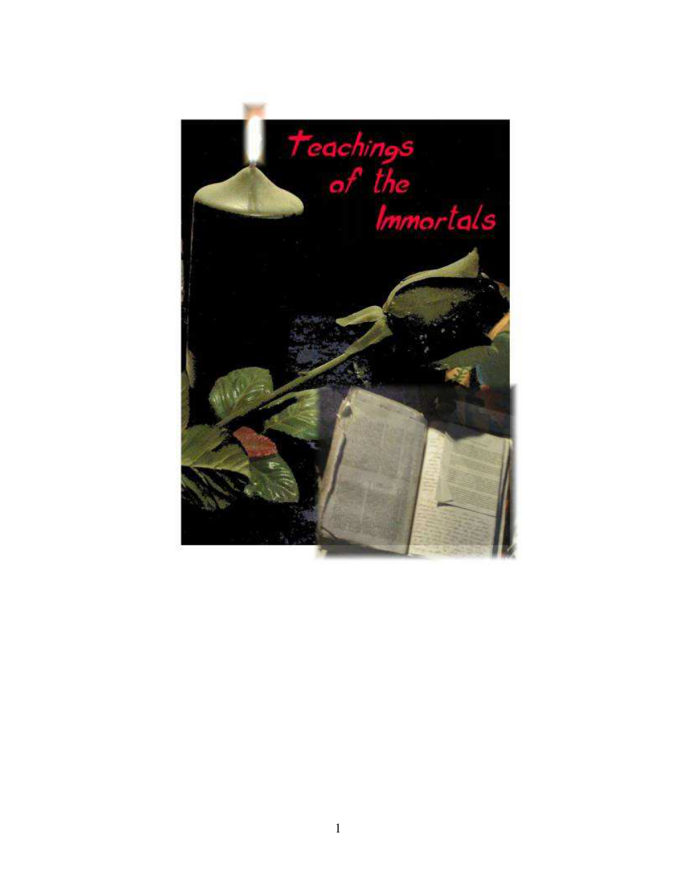 Teachings of the Immortals cover