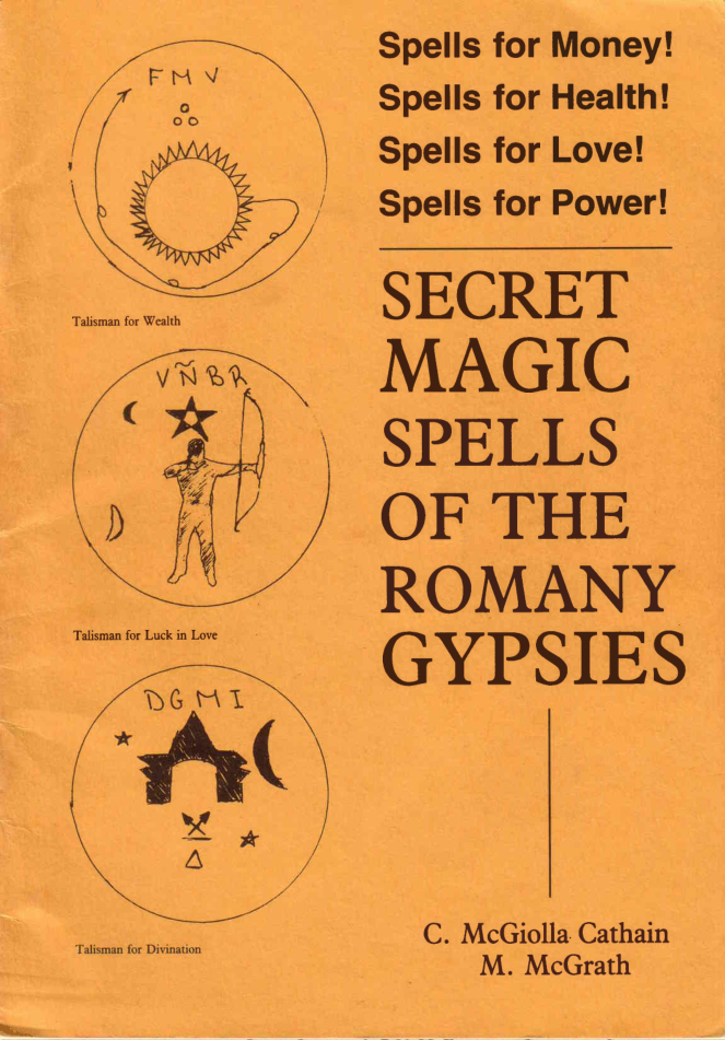Cathain & McGrath - Secret Magic Spells of the Romany Gypsies cover