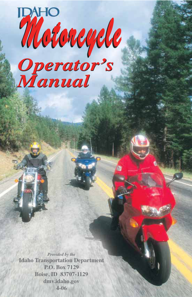 motorcycle manual cover