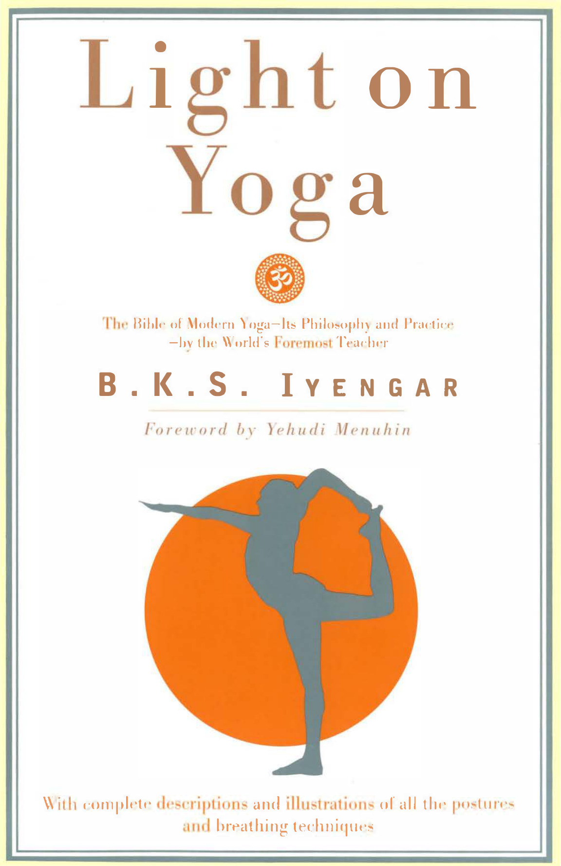 Iyengar BKS - Light on Yoga [OCR] cover