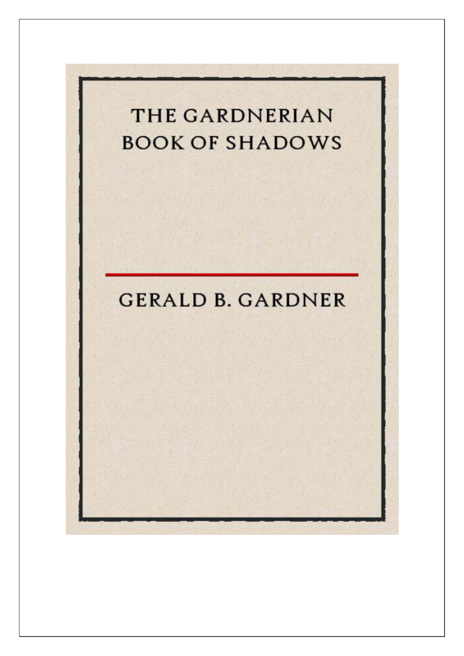 Gardnerian-Book-Of-Shadows cover