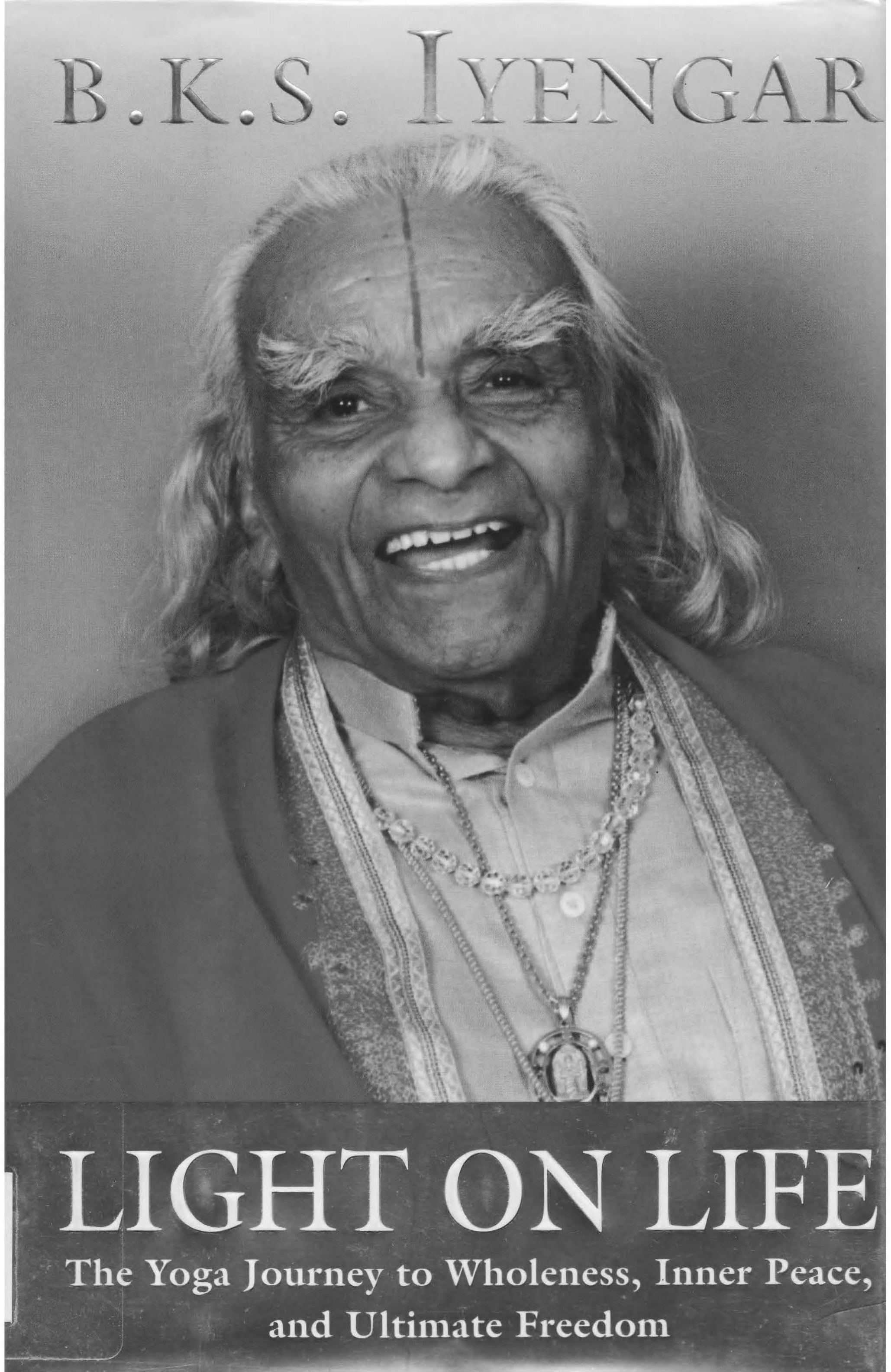 Iyengar BKS - Light on Life [OCR] cover