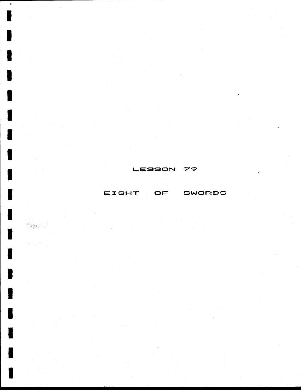 GDcorrespondencecourselessons079 cover