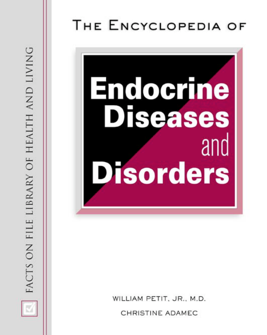 Encyclopedia of Endocrine Diseases and Disorders cover