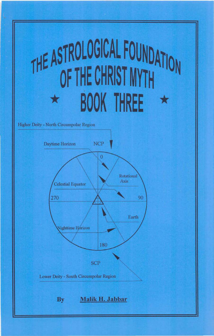 jabbar - the astrological foundation of the christ myth - book 3 cover