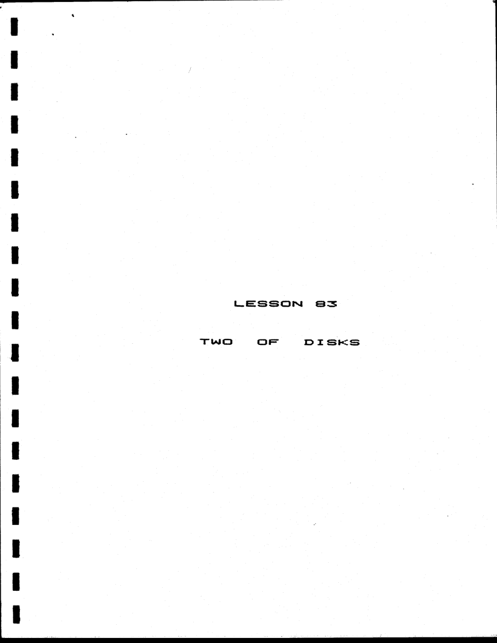 GDcorrespondencecourselessons083 cover
