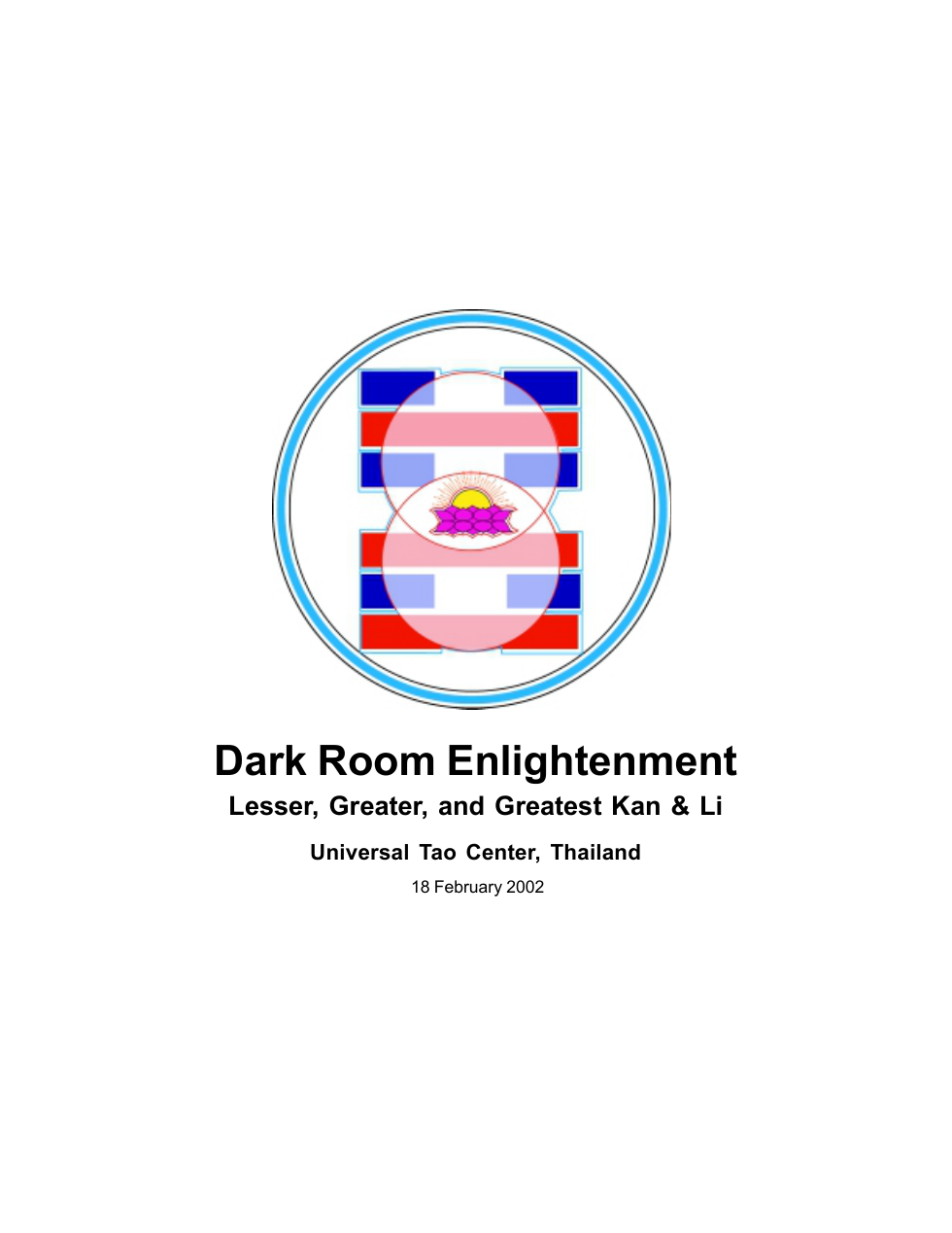 Mantak Chia - Dark Room Enlightenment cover