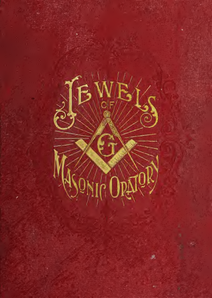 Jewels of Masonic Oratory - L S Myler cover