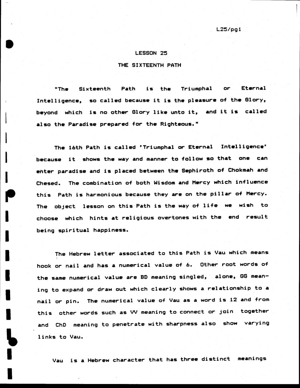 GDcorrespondencecourselessons025 cover