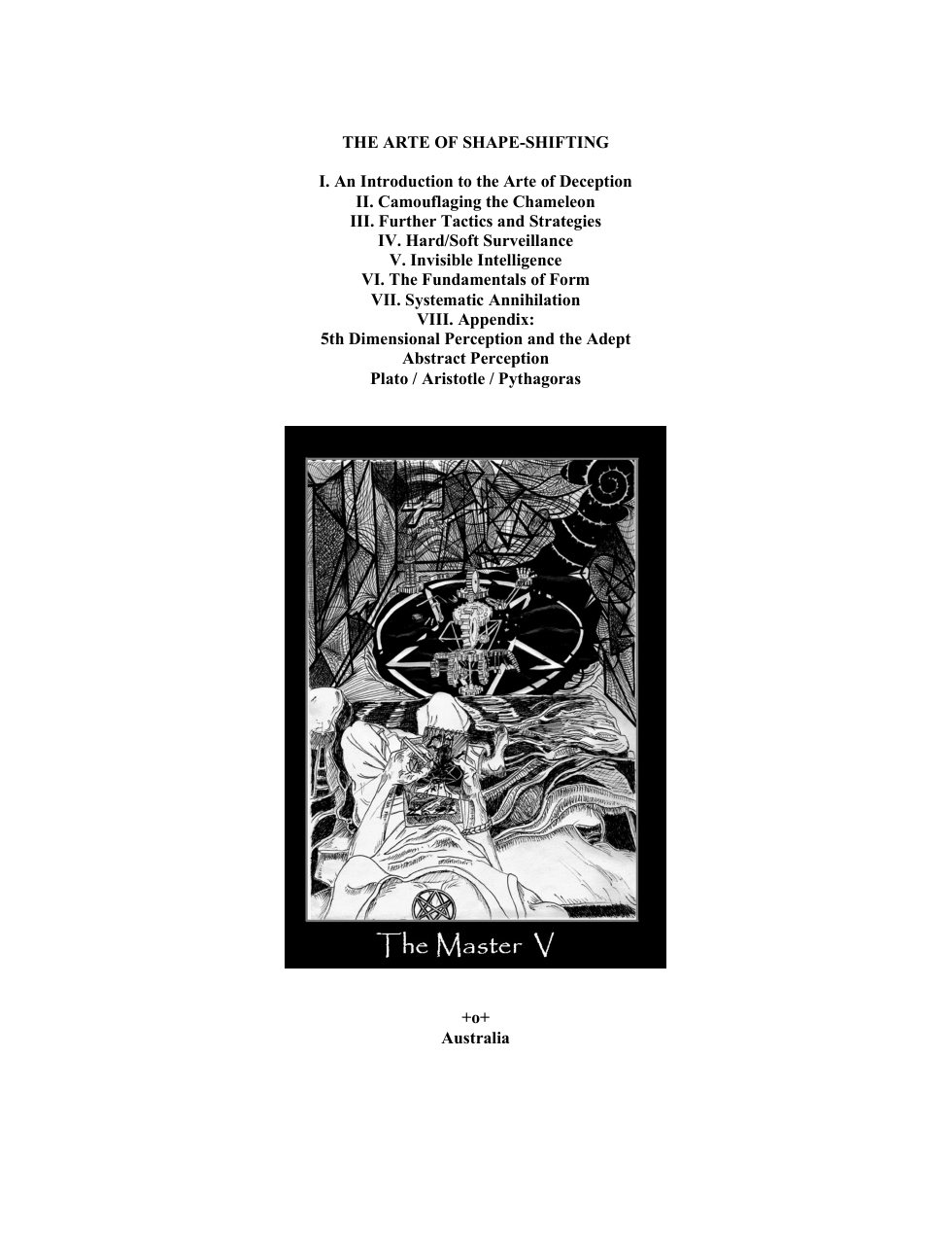 The Arte of Shape-shifting cover