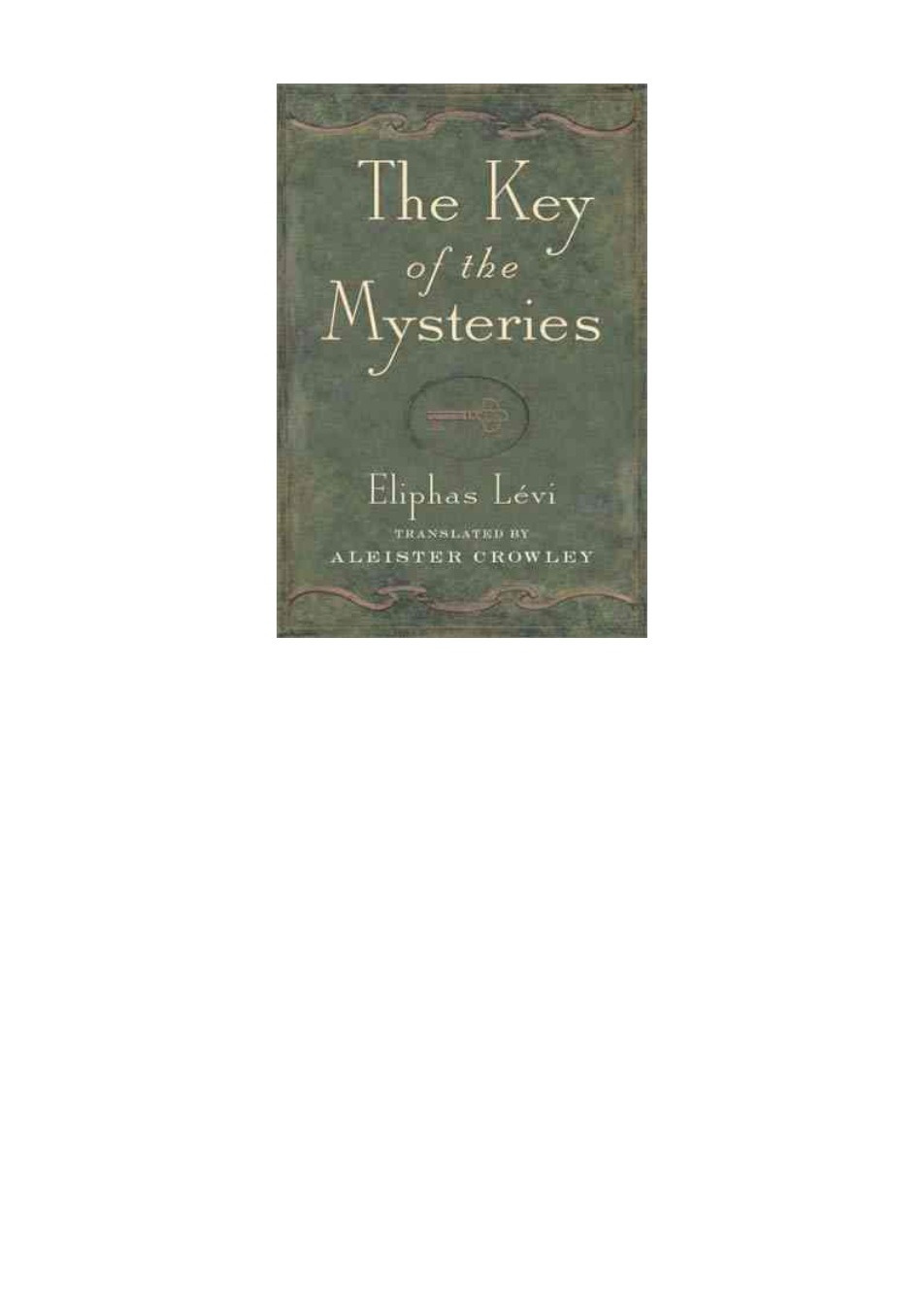 Eliphas Levi - Key To The Mysteries cover