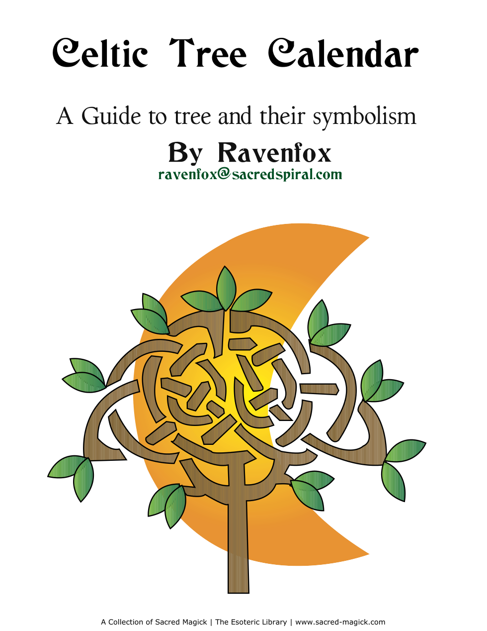 Celtic Tree Calendar cover