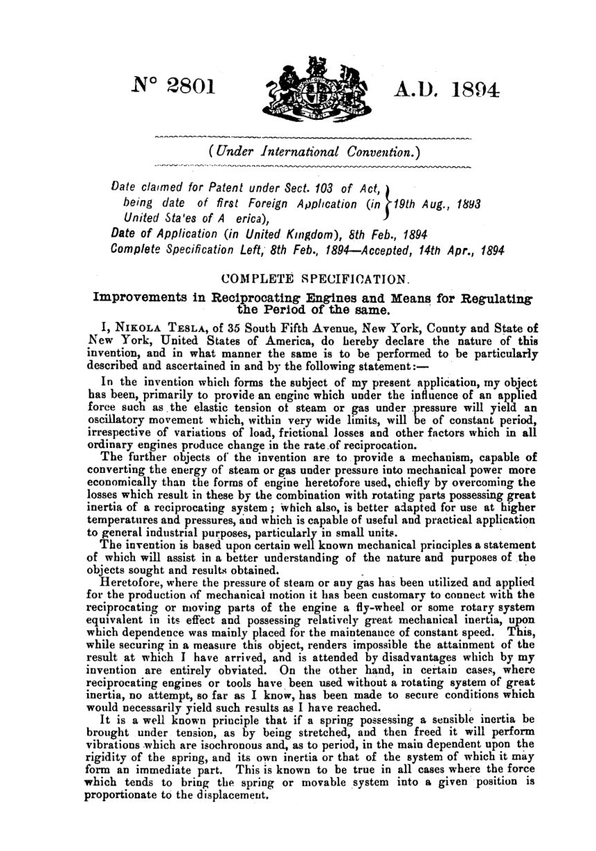 Tesla Patents - B2801 cover