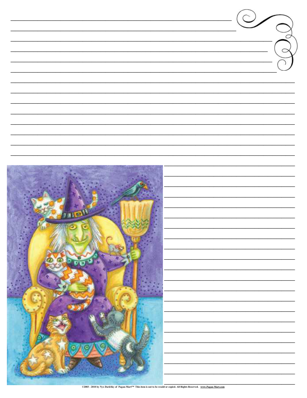 FunWitchyJournalPages cover