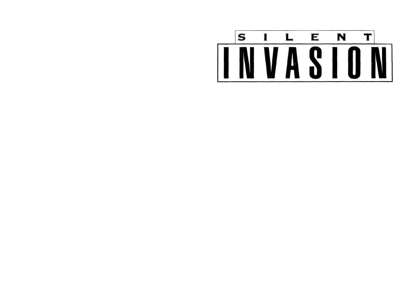 Silent Invasion cover