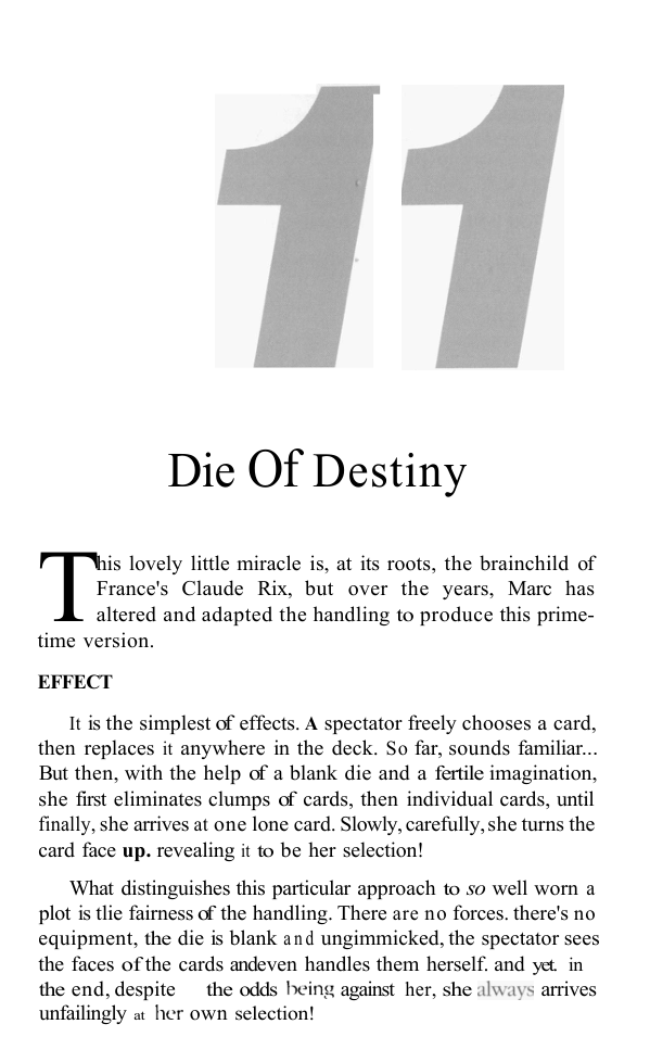 Marc Desouza - Die of Destiny cover