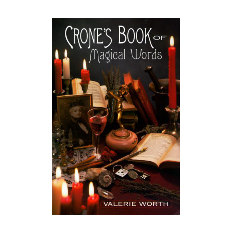 Crone's Book of Magical Words - Valerie Worth cover