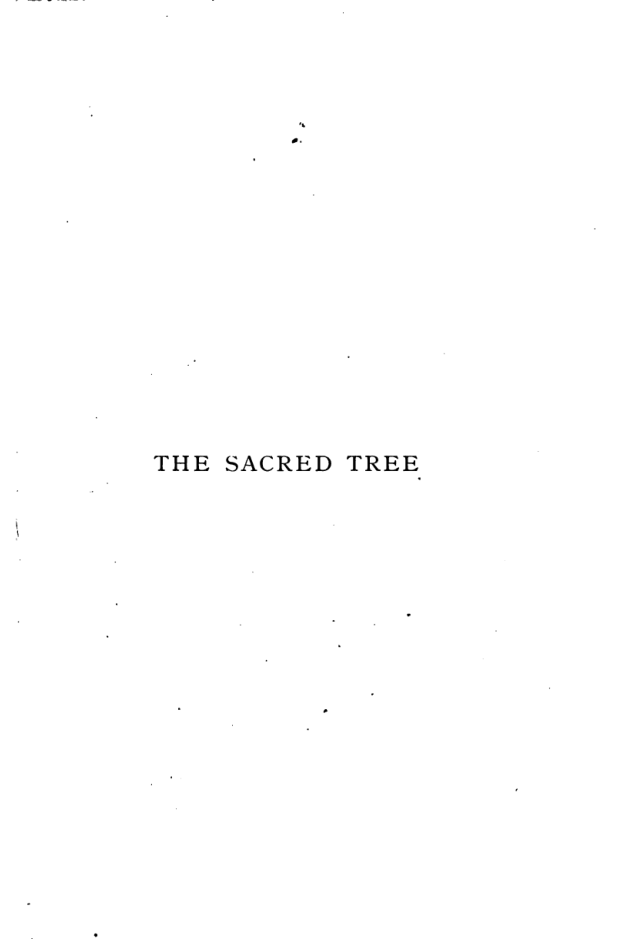 The Sacred Tree - J H Philpot cover