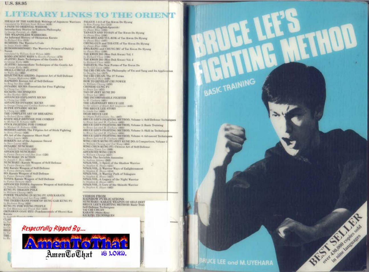 Bruce Lee - Bruce Lee's Fighting Method - Basic Training cover