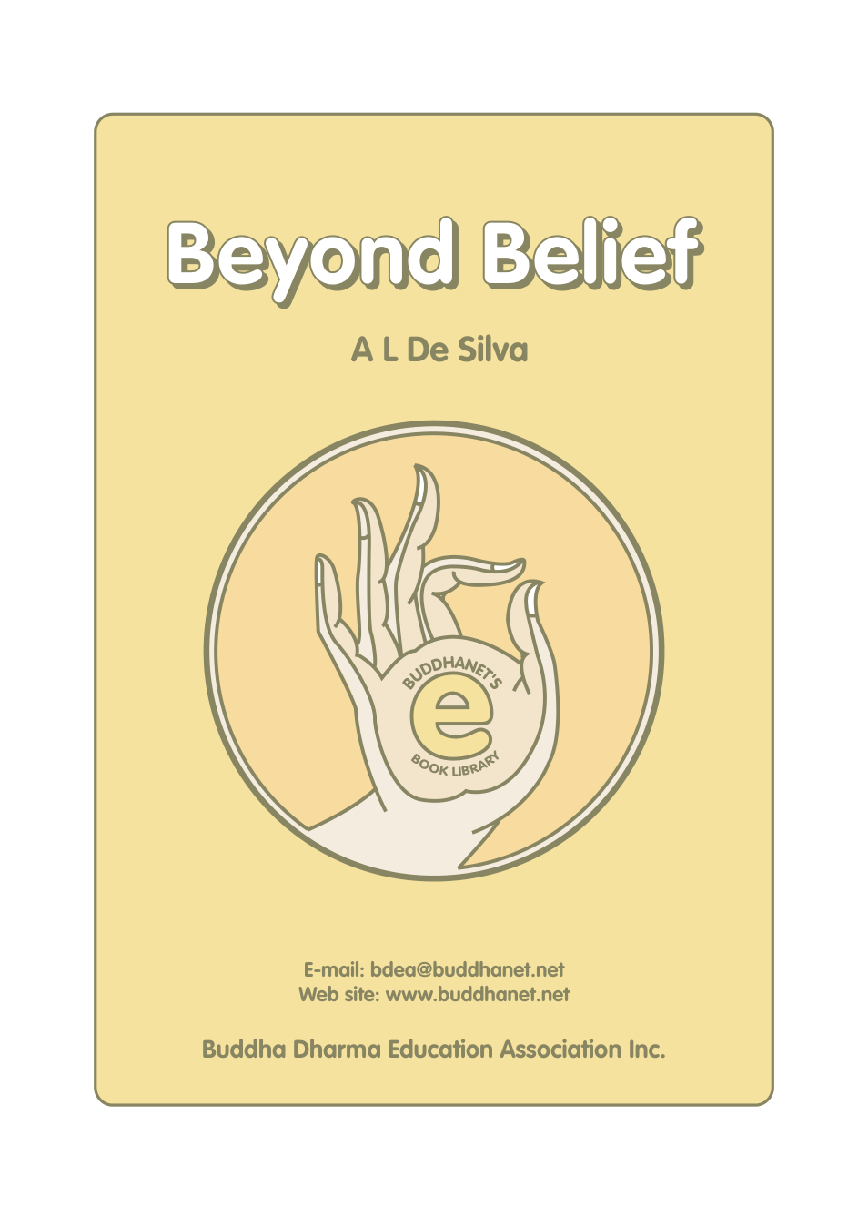 Beyond Belief cover
