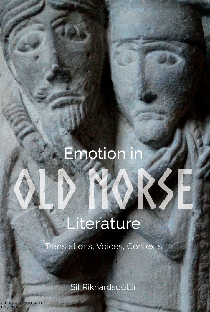 Sif Rikhardsdottir - Emotion in Old Norse Literature Translations, Voices, Contexts (Studies in Old Norse Literature) cover