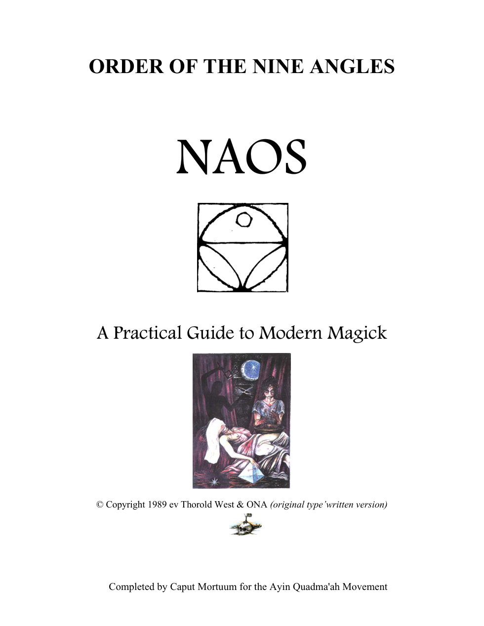 ONA Naos cover