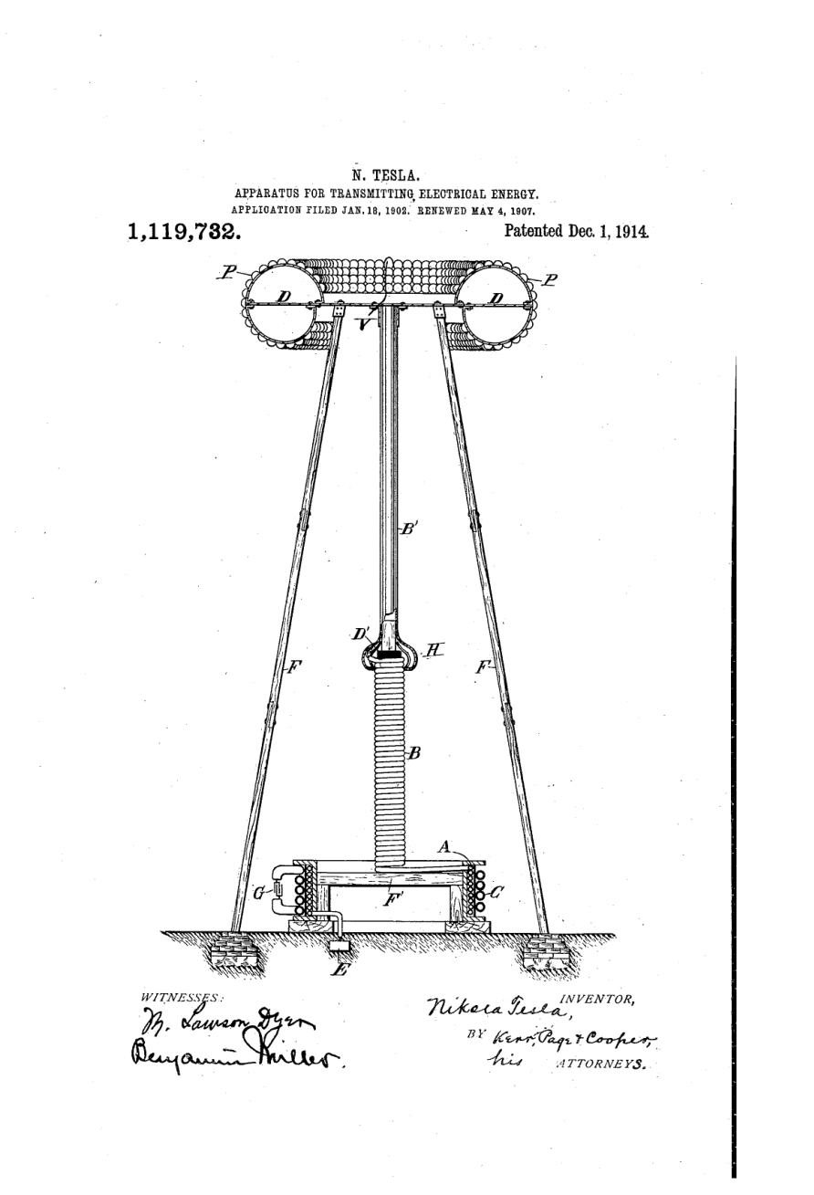 Tesla Patents - 01119732 cover
