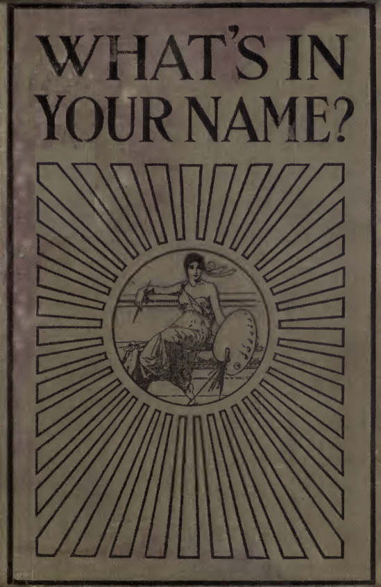 What's in Your Name; the Science of Letters & Numbers - C W Cheasley (1916) cover