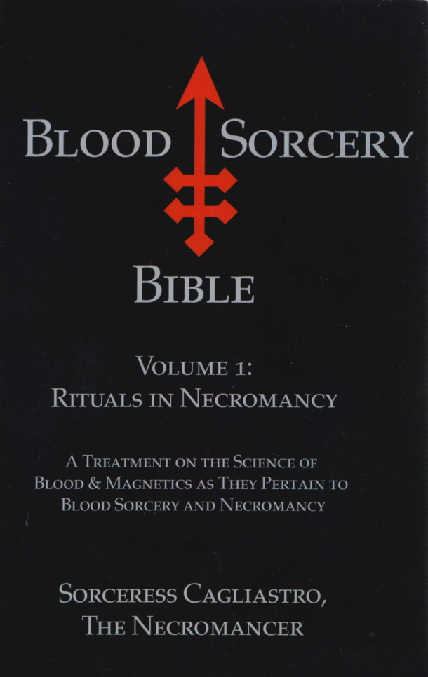 Sorceress Cagliastro - Blood Sorcery Bible cover