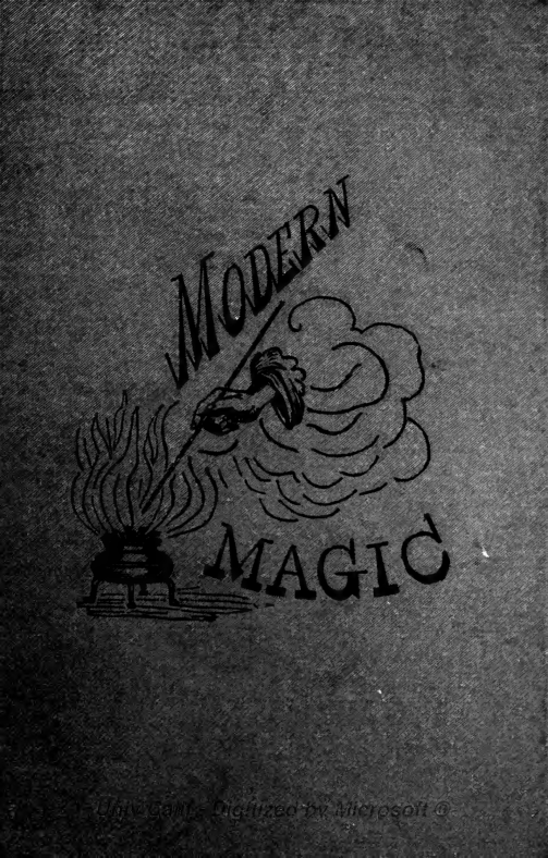 M Schele de Vere - Modern Magic, 1873 cover