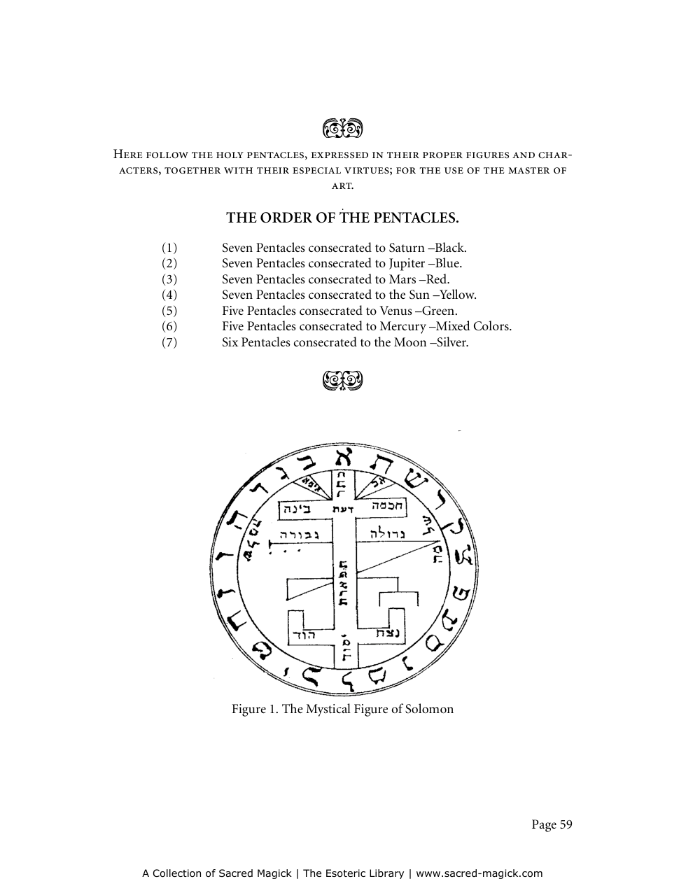 Greater Key of Solomon Pentacles cover