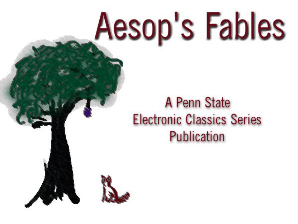 Aesop's Fables cover