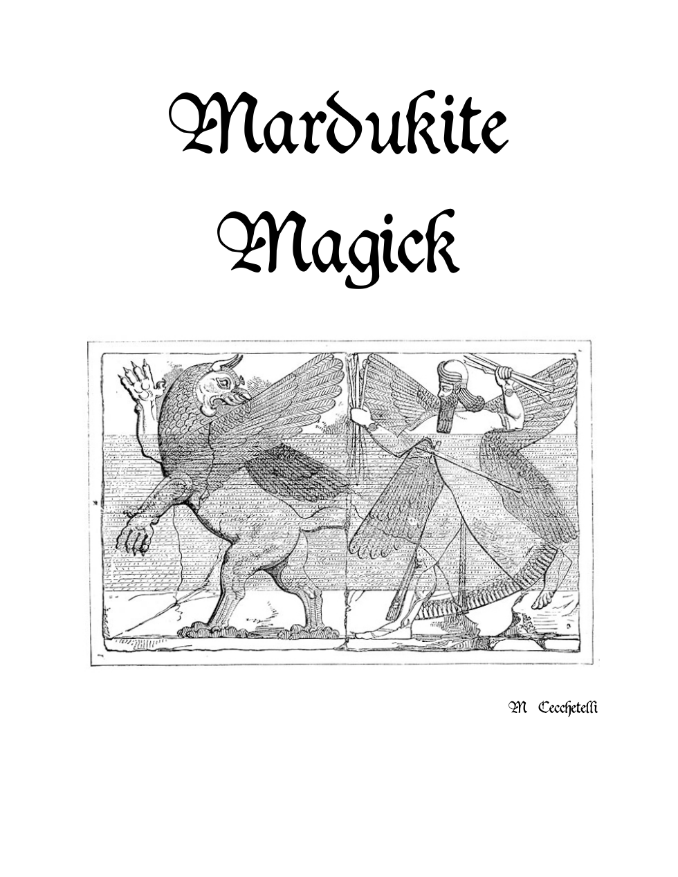 Mardukite Magick cover