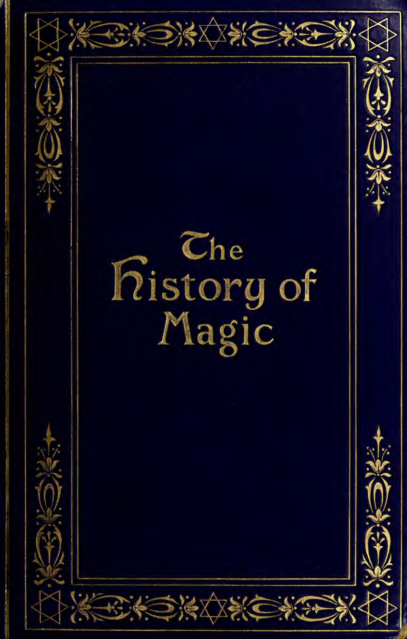 The History of Magic - 1922 cover