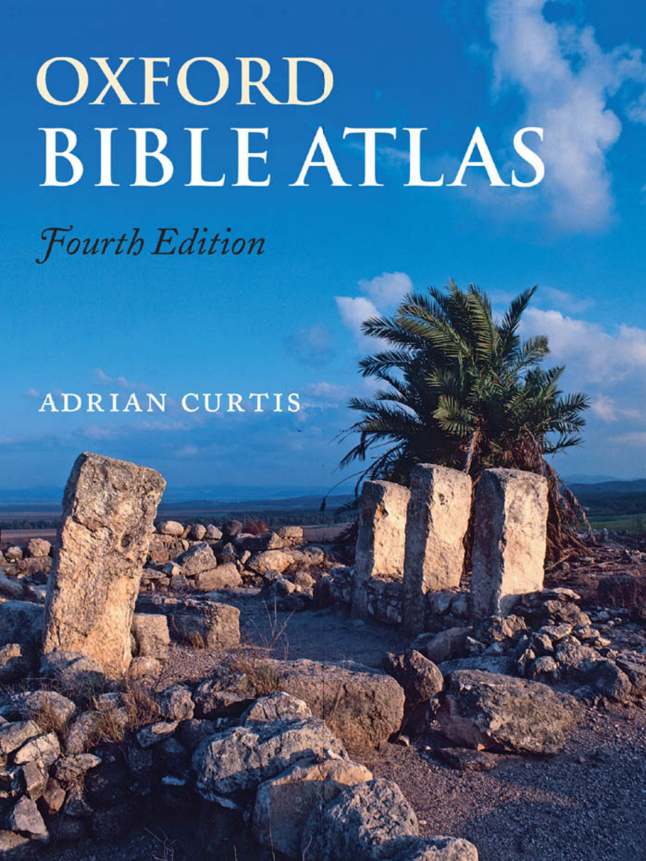 Curtis - Oxford Bible Atlas cover
