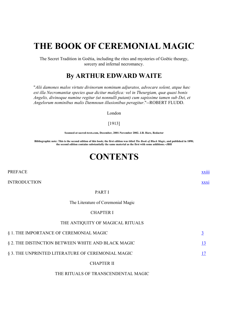 The Book of Ceremonial Magic cover