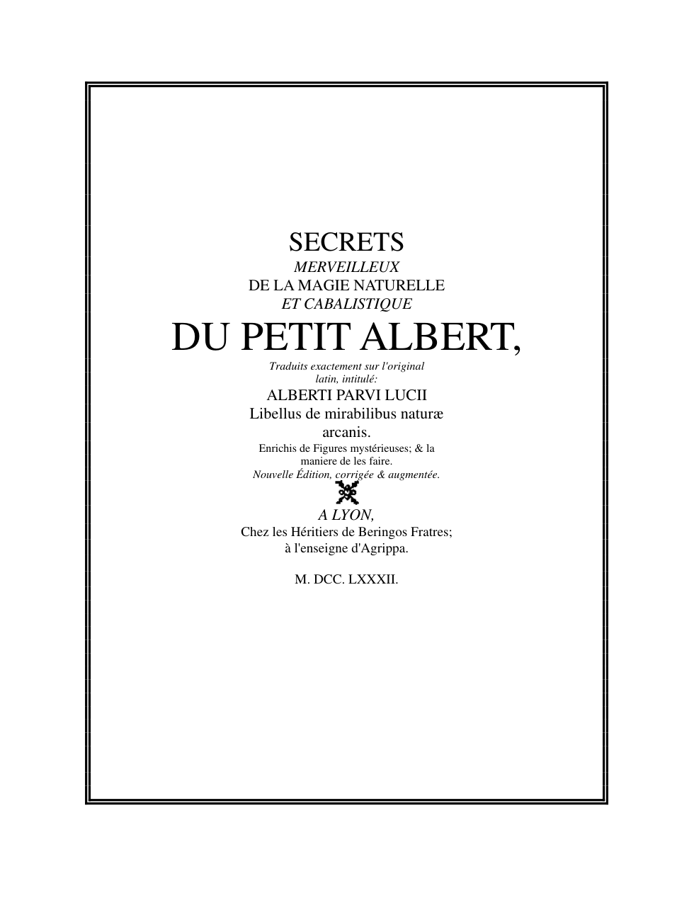 Peterson - Le Petit Albert - Complete - French cover