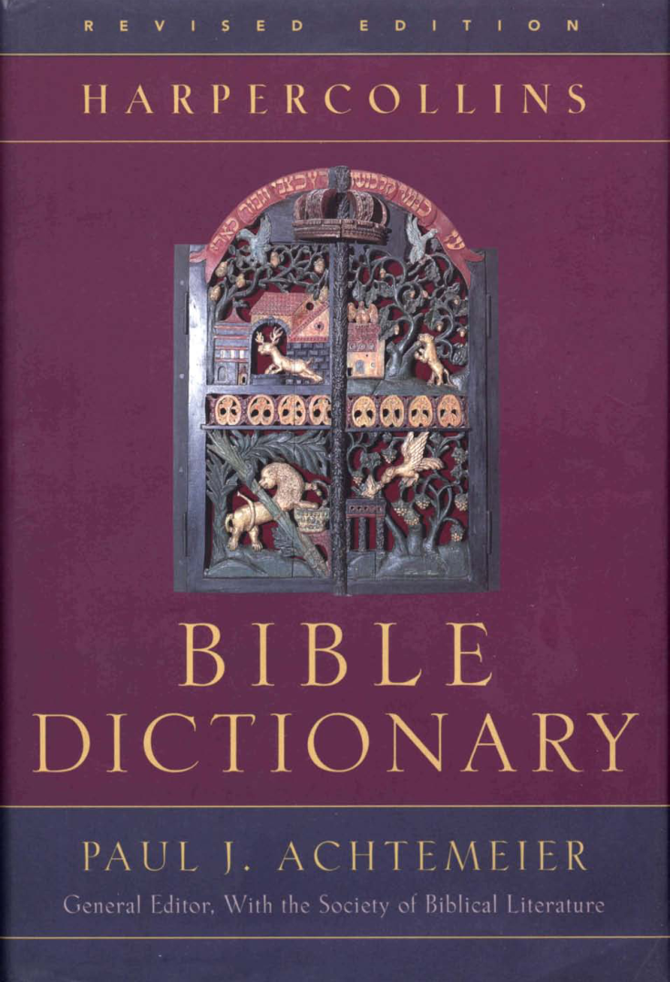 The Harper Collins Bible Dictionary cover