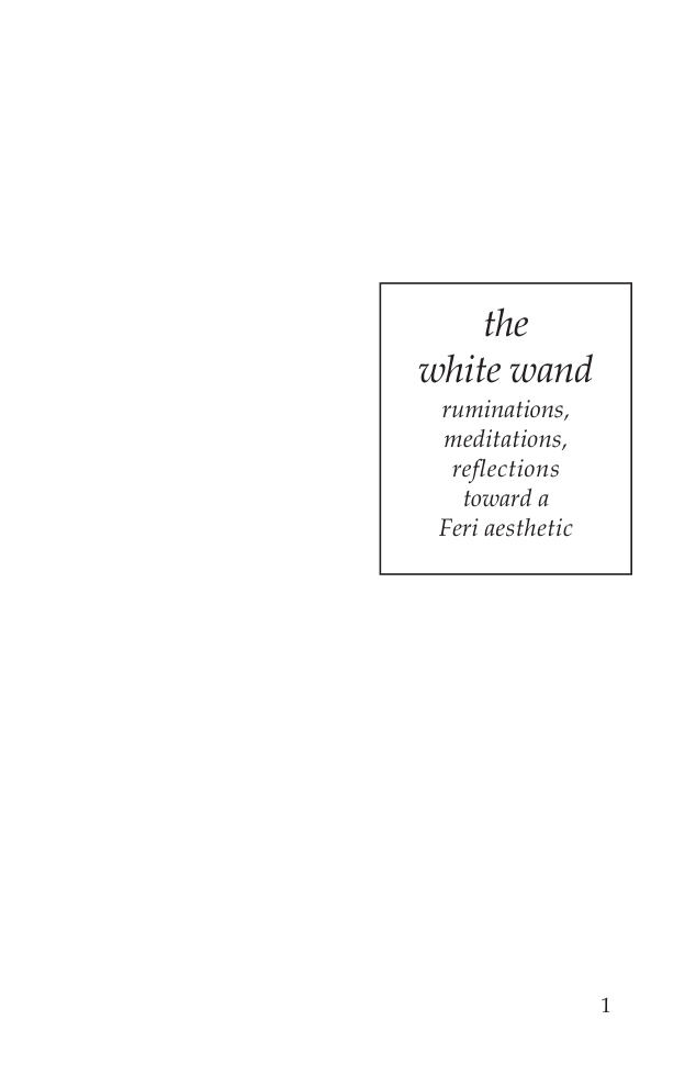 The White Wand cover