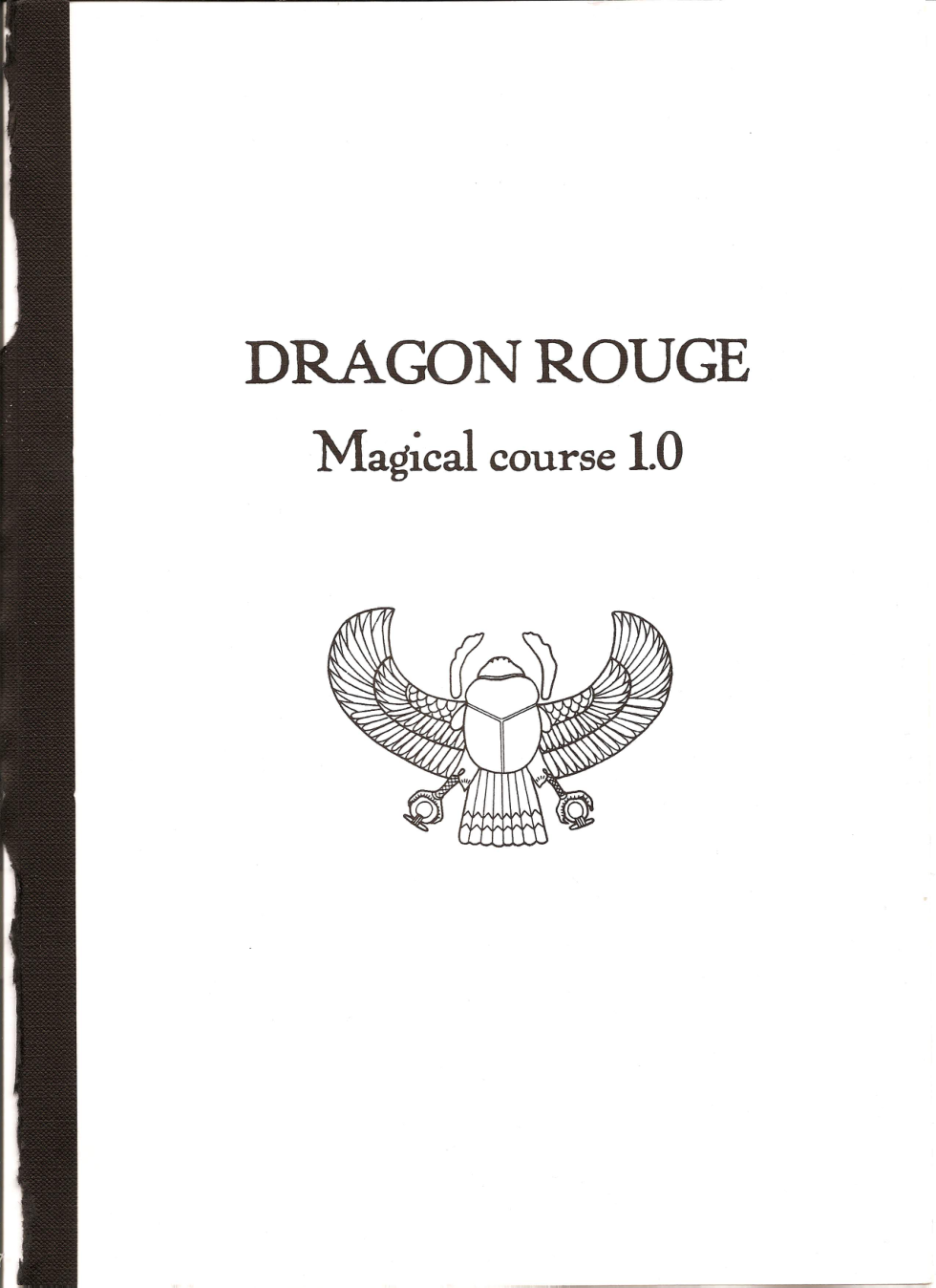 Dragon Rouge 1 cover