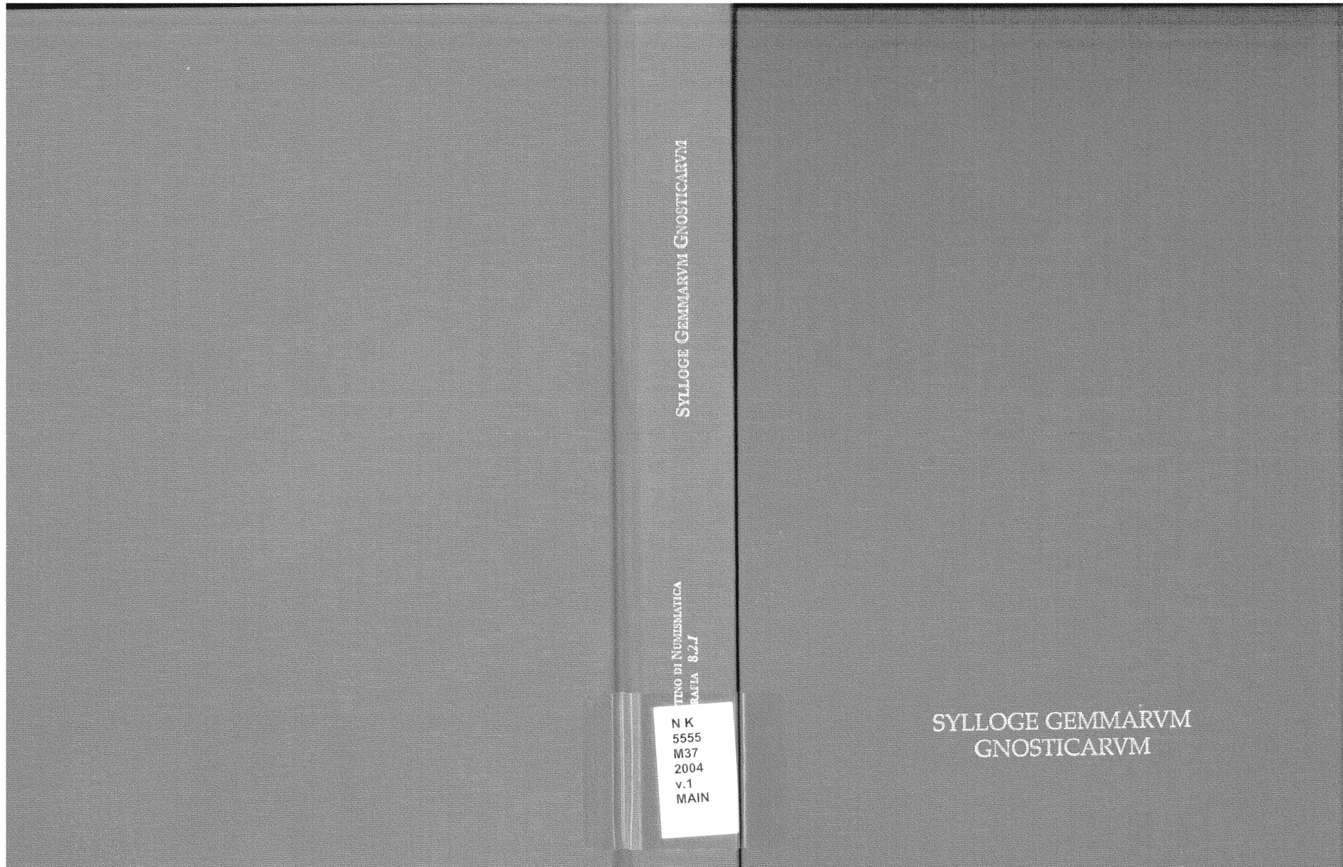 Mastrocinque--Sylloge Gemmarum Gnosticarum 1 cover