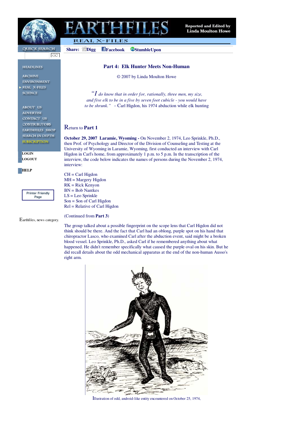 10 29 2007 Part 4 Elk Hunter Meets Non-Human cover