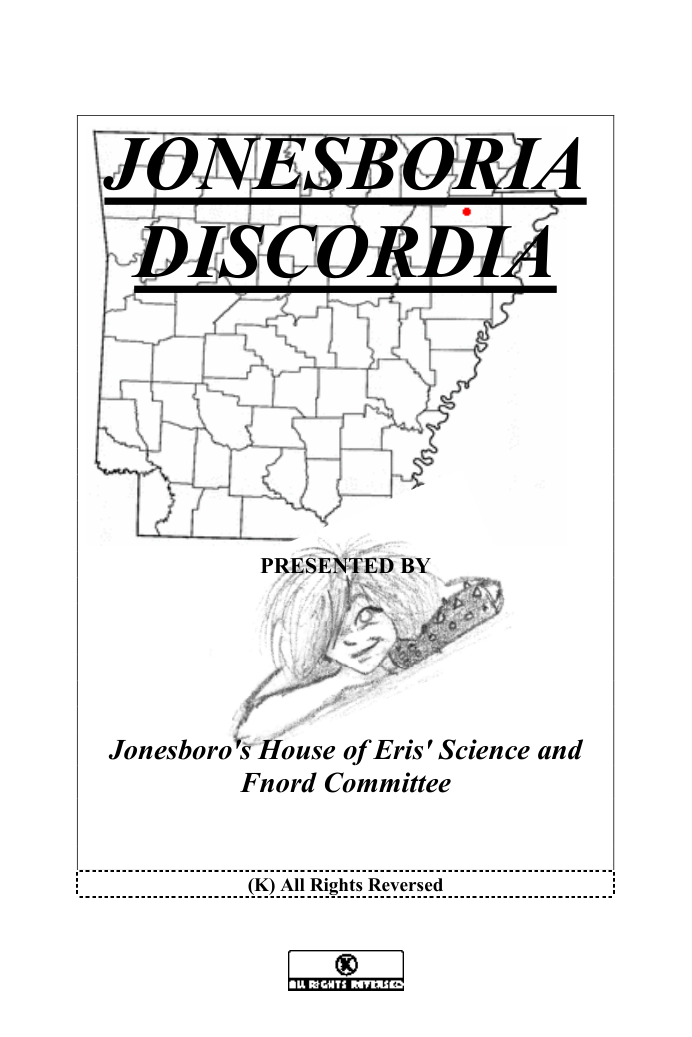 Jonesboria Discordia cover