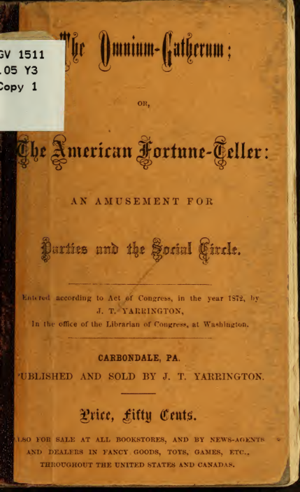 The American Fortune Teller cover
