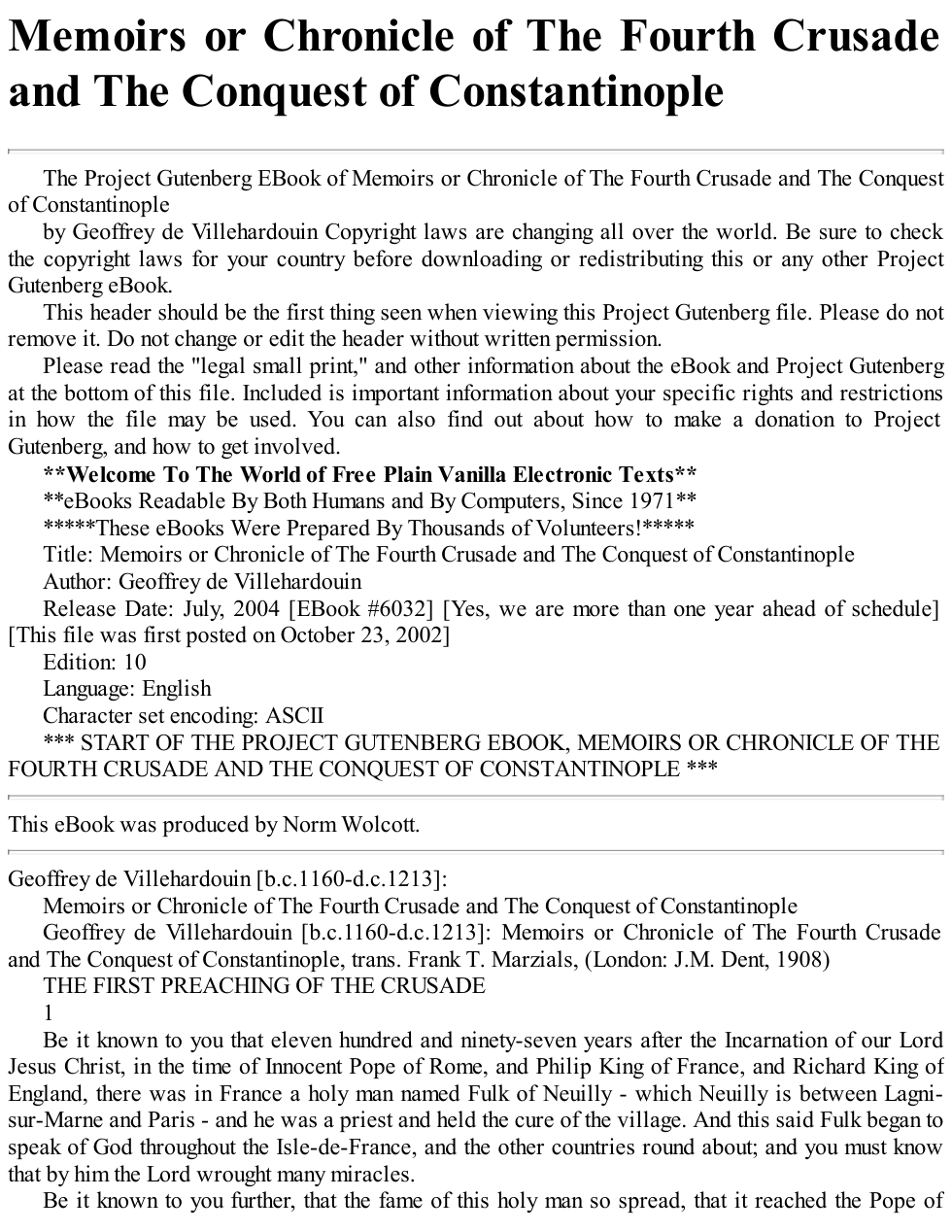 war - chronicle of the 4th crusade cover
