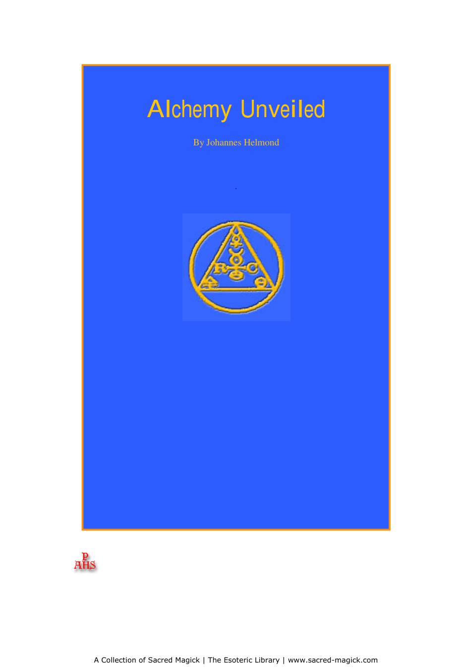 Alchemy Unveiled cover