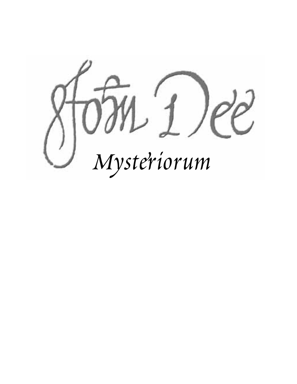 DEE-Mysteriorum cover