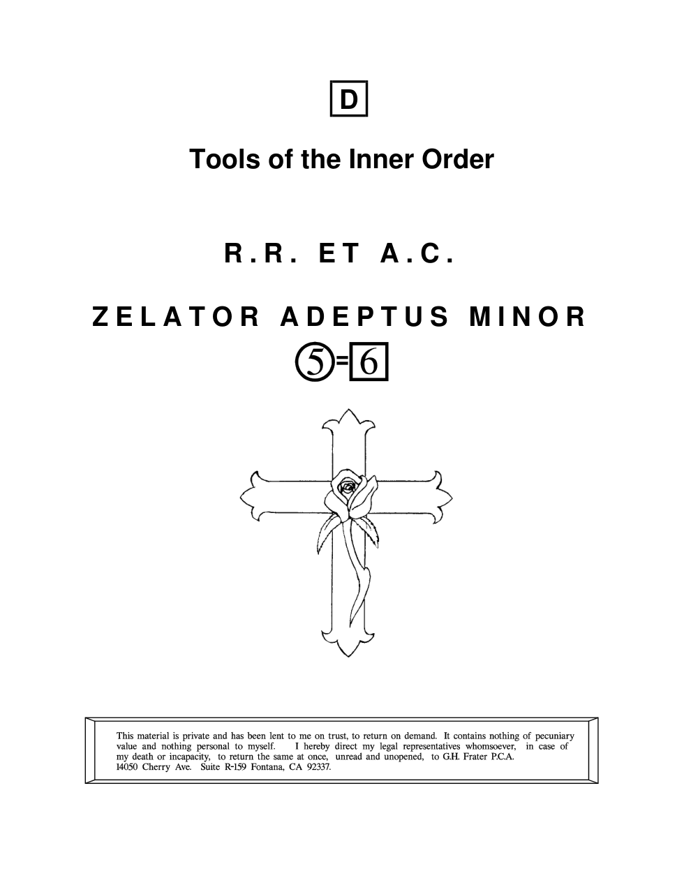 d cover