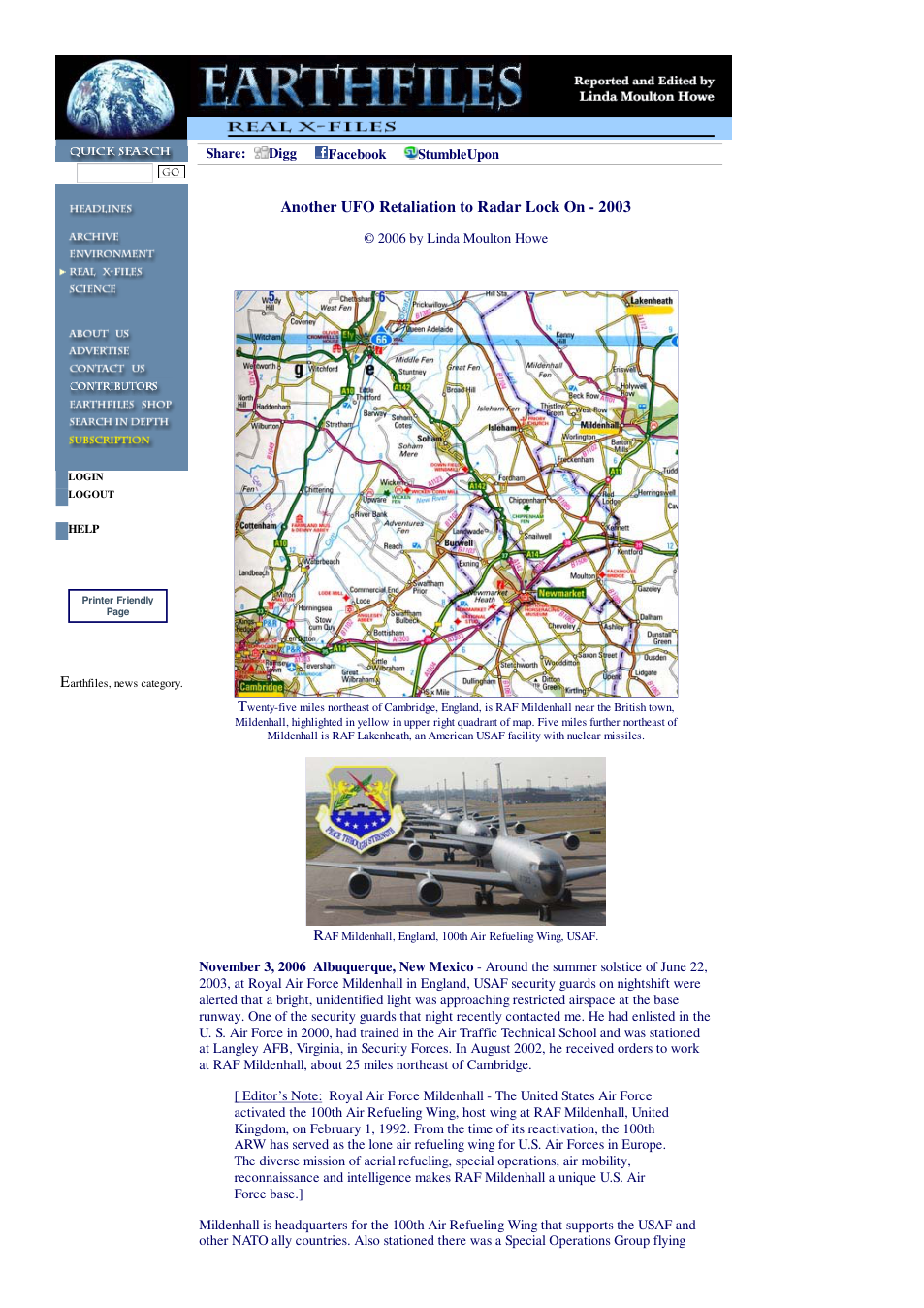 11 03 2006 Another UFO Retaliation to Radar Lock On - 2003 cover